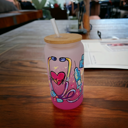 Medical life Latte glass mug gift